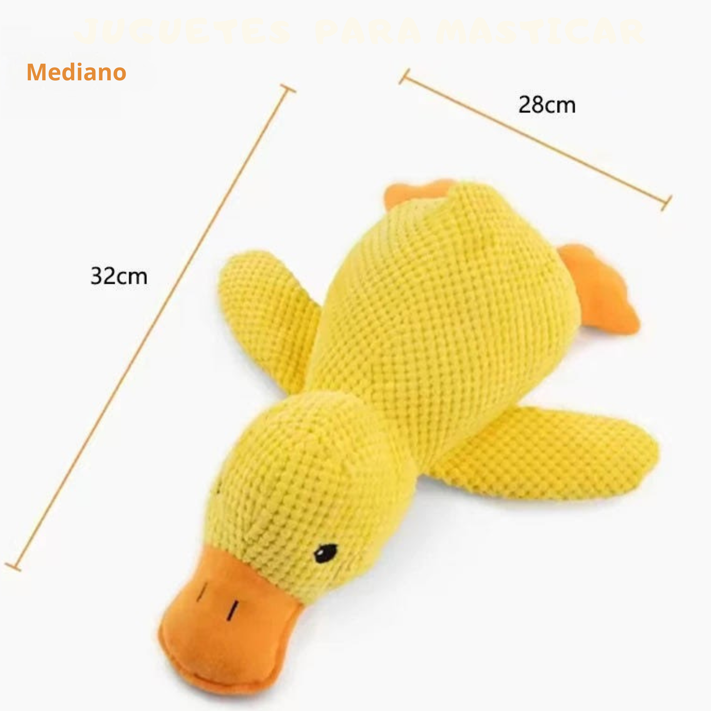 Juguete Súper Duradero –  Pato Resistente para Perros