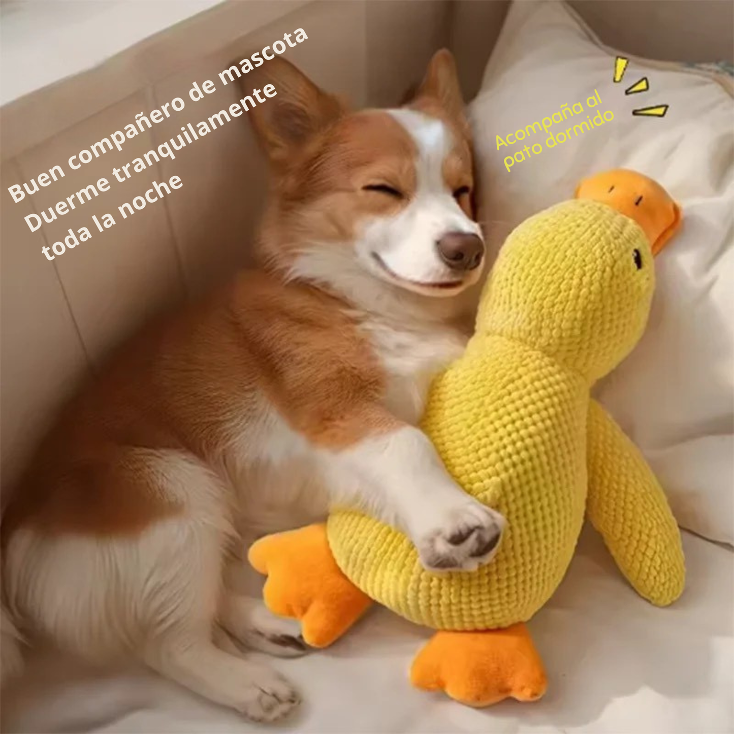 Juguete Súper Duradero –  Pato Resistente para Perros